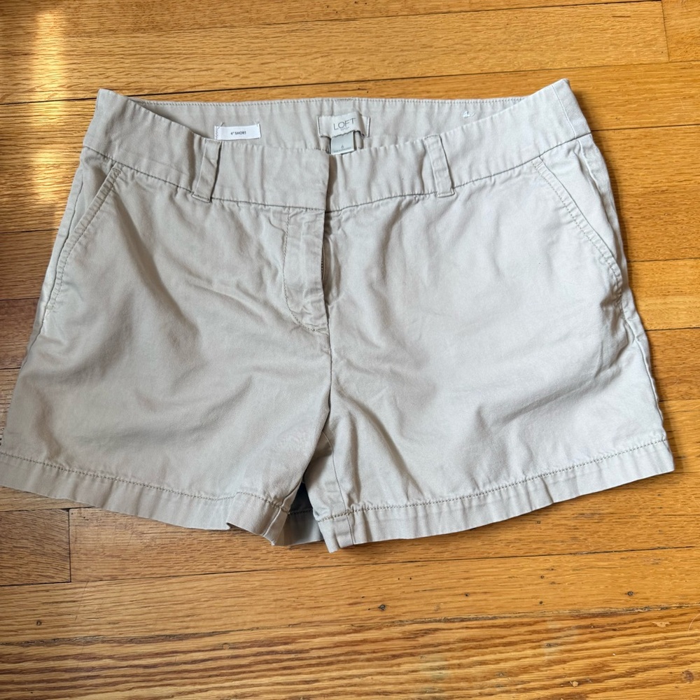 LOFT Tan Shorts